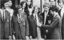 1972-Academy-pupils-at-Ayrshire-French-summer-school