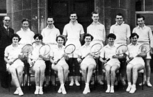 1955-56-Academy-Tennis-team