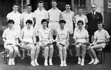 1956-57-Academy-tennis-team