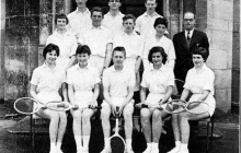 1957-58-Academy-tennis-team